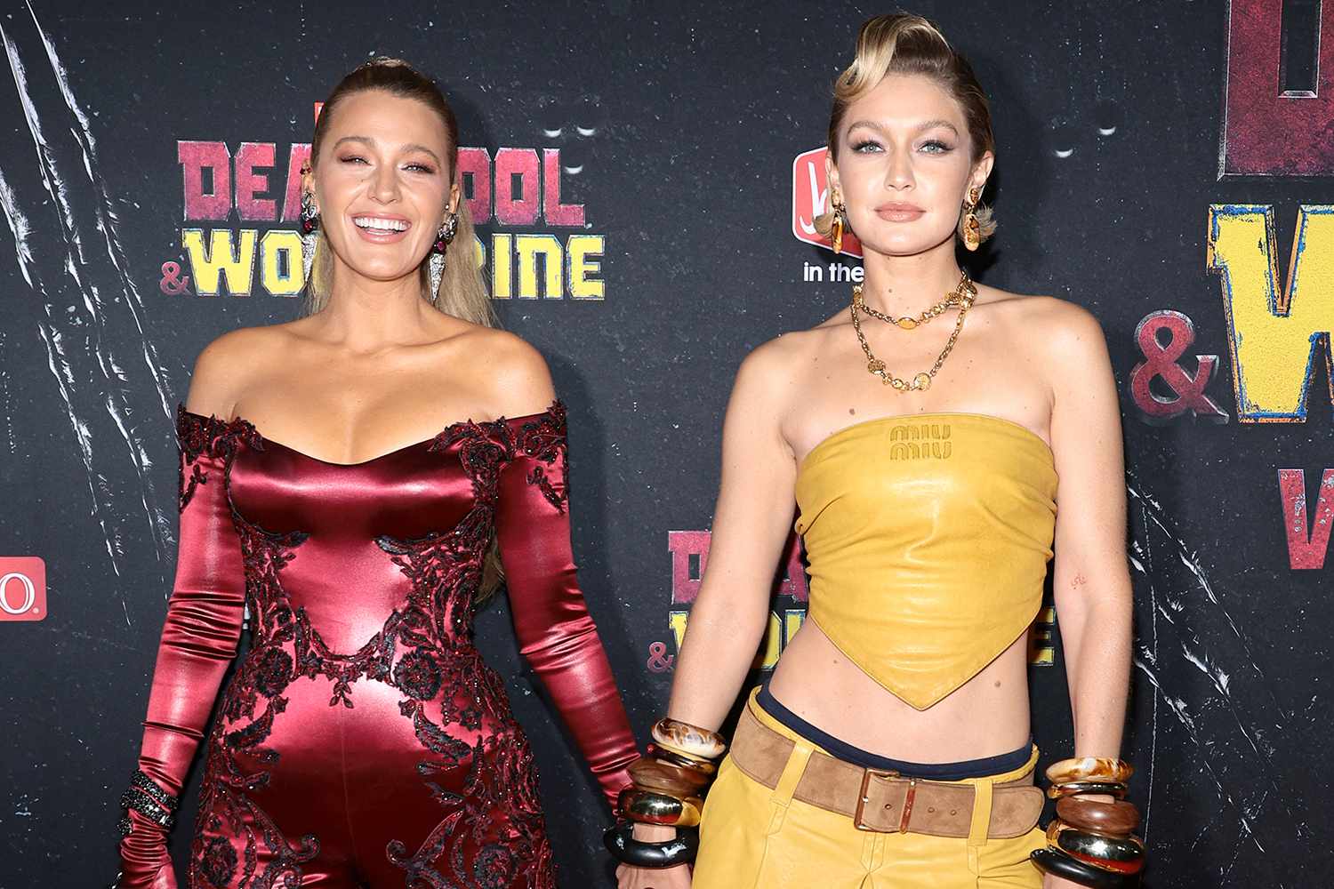 Blake Lively Tops Off Glam Floral-Inspired Look with Cozy Cardigan from Friend Gigi Hadid's Brand