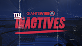 Giants’ Dexter Lawrence, Evan Neal inactive vs. Patriots