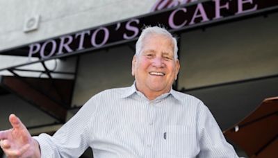 Raul Porto Sr, founder of beloved Porto's Bakery & Cafe, dies at 92