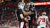 Desmond Ridder throws his first NFL touchdown pass for Atlanta Falcons vs. Tampa Bay