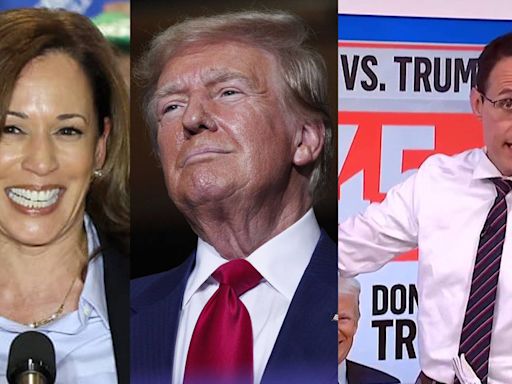 Kornacki breaks down polling as the race between Harris and Trump tightens