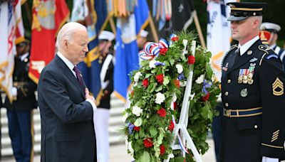Biden's Memorial Day speech honors fallen troops, praises democracy