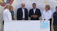 Biden visits Puerto Rico to view hurricane damage