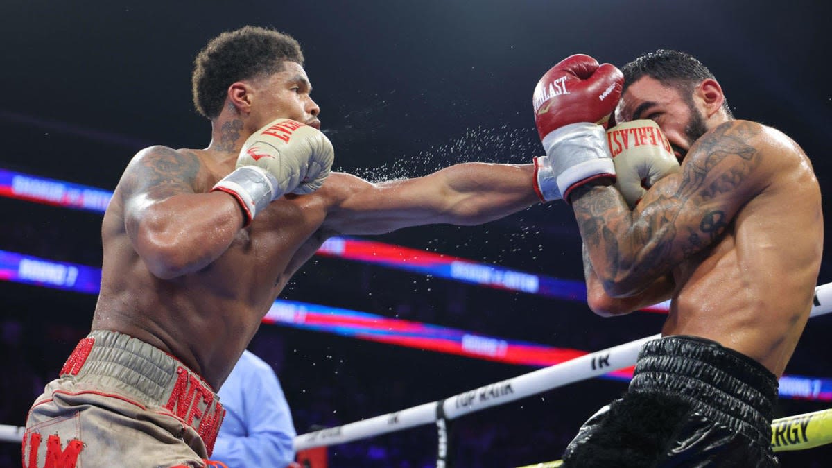 Shakur Stevenson outpoints Artem Harutyunyan to retain WBC lightweight title, becomes promotional free agent