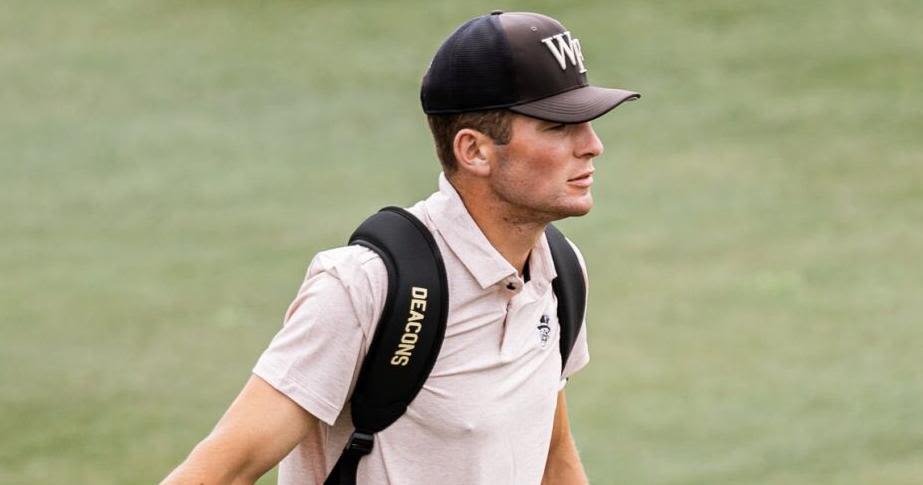 Wake Forest's golf season comes to an end on Sunday night