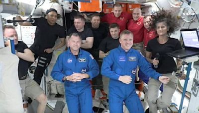 SpaceX Crew-9 docks with ISS: Sunita Williams and Butch Wilmore welcome new team, NASA astronauts to return home next year