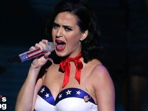 Katy Perry Stuns in Patriotic Swimsuit, Teases New Single 'Woman's World'