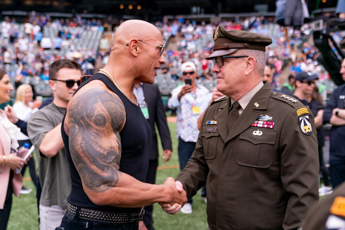 The US Military Runs Up Against Dwayne ‘The Rock’ Johnson