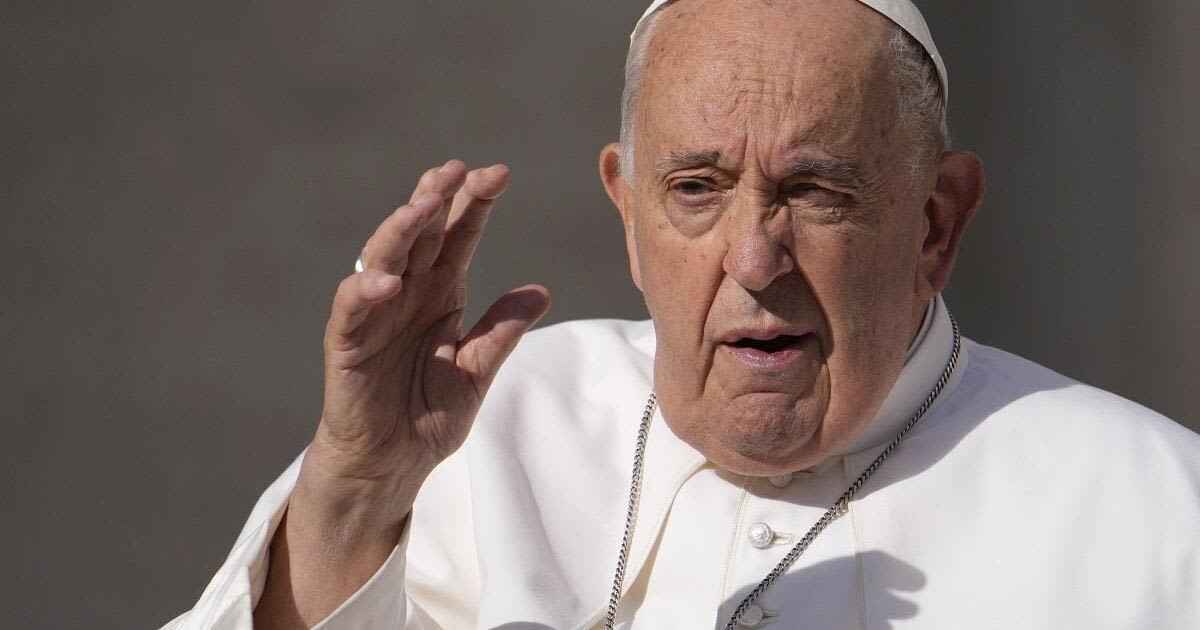 Pope apologizes after being quoted using vulgar term about gay men