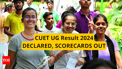 CUET UG result 2024 declared at exams.nta.ac.in, direct link to download scorecards here - Times of India