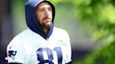 Patriots TE Austin Hooper spotted at Tight End University