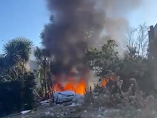 Una impactante explosión destruyó una vivienda en un country de Chascomús