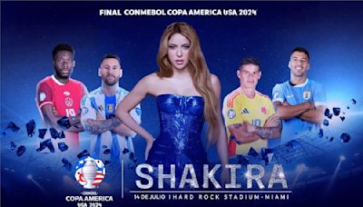 Shakira hará historia en la Final de la Copa América 2024