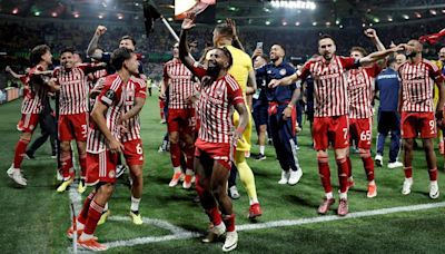 Conference League: quiénes son los dos futbolistas ARGENTINOS del Olympiacos que se consagraron CAMPEONES