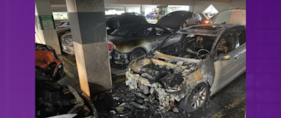 PHOTOS: Accidental vehicle fire in Montgomery County causes $80K in damages