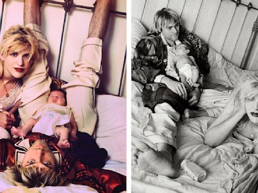 Intimate Never- Before-Seen Photos of Kurt Cobain and Courtney Love’s Family Life in the Early 90s