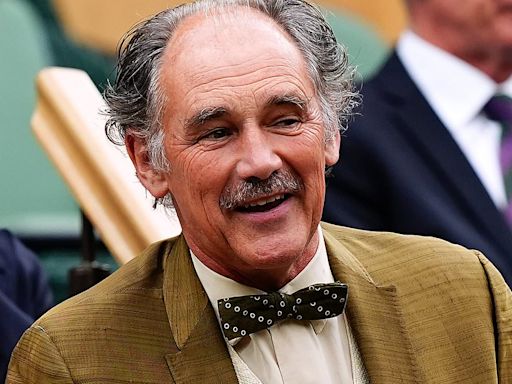 Who's who in the royal box at Wimbledon today?