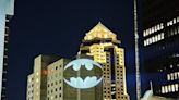 Did you see the bat signal in the Des Moines sky Sunday night? You weren't dreaming.