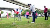 彰化市長盃全國地面高爾夫球賽 300人齊聚景觀公園開打