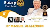 Manuel Alejandro, 'Jerezano del Año' del Rotary Club de Jerez