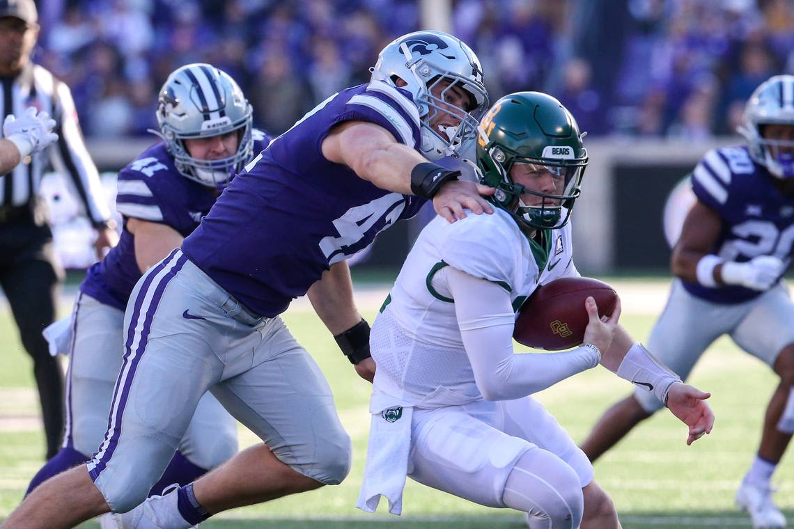 Kansas State Wildcats preparing to use enormous rotation at defensive end this season