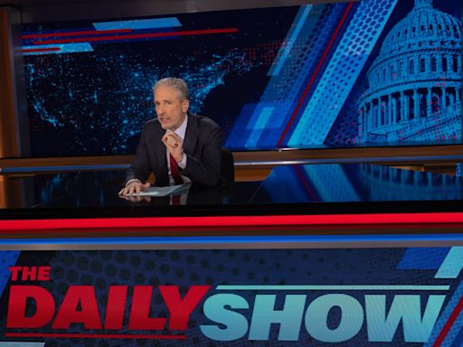 Jon Stewart rips ‘nonstop penis-to-penis coverage’ of Trump hush money trial