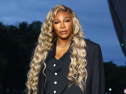 Serena Williams Debuted Bright Platinum Blonde Hair at the Olympics