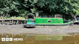 Hebden Bridge canal boats stranded as water drains through lock