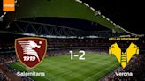 Hellas Verona se queda con los tres puntos tras derrotar 2-1 a Salernitana