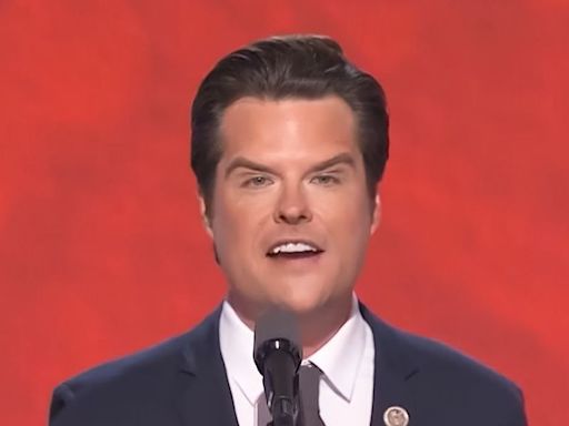 'Lay off the Botox': Matt Gaetz shocks RNC viewers with possible 'facelift'