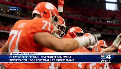 Clemson University sends images, sound files for new College Football game