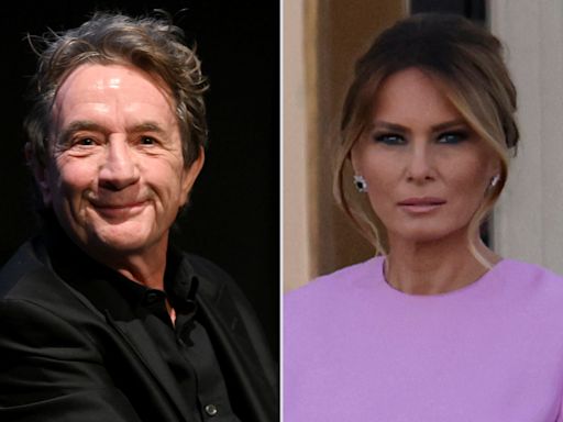 Martin Short jokes about Melania Trump while filling in for Jimmy Kimmel