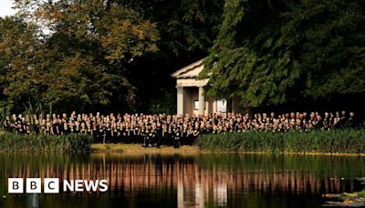 Rock Choir films video at Princess Diana's Althorp family home