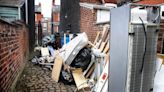 Neighbours furious at mess left behind following police raid on street
