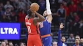 Reaction: Rockets beat Knicks before buzzer as Aaron Holiday erupts late