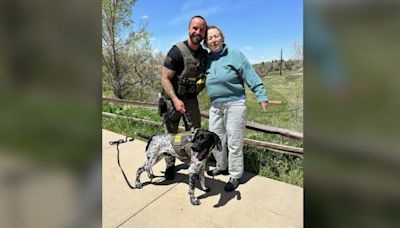 Greenwood Village K-9 finds missing 85-year-old ‘clinging to a tree’