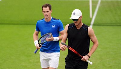 When is Andy Murray playing at Wimbledon? Start time and TV channel for doubles match today