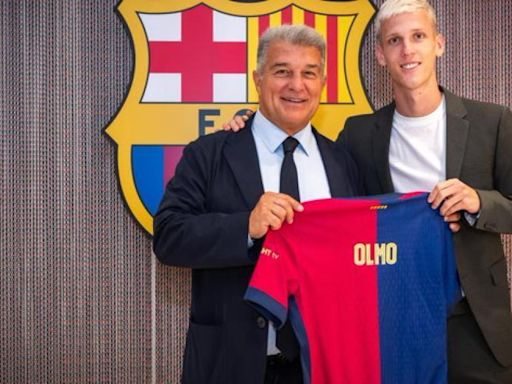 El Barça confirma que la presentación de Dani Olmo será en el Gamper