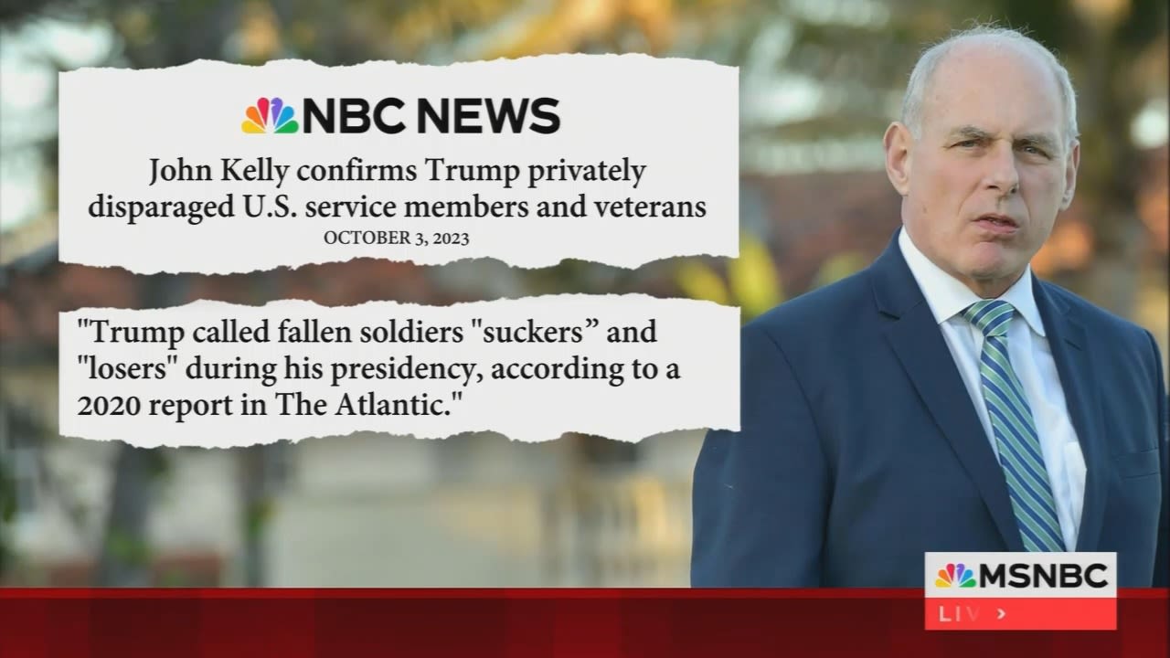 The story of Trump insulting service members was confirmed by Trump's own chief of staff. Right-wing media are still denying it.