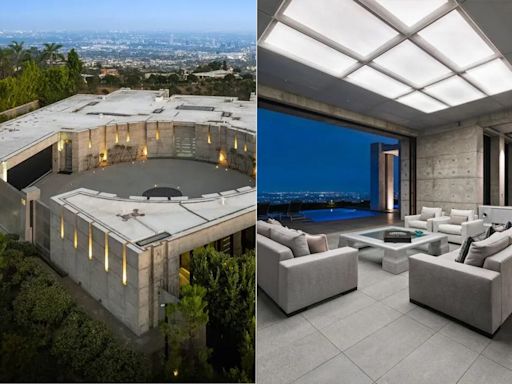 Oakley founder lists $68 million brutalist home — see inside the concrete compound that looks like a Bond villain's lair