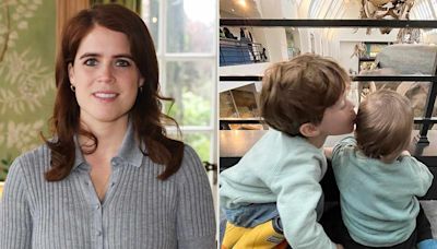 Princess Eugenie Shares New Photo of Sons on Ernest's 1st Birthday with a Cute Comment About His 'Enormous Smile'