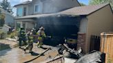 Residents forced to evacuate after garage fire at Colorado home