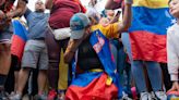 Venezolanos en NY salen a las calles durante elecciones presidenciales antes de que el CNE declarara ganador a Nicolás Maduro