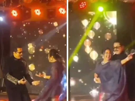 Watch: Sarathkumar Dances To Rowdy Baby With Wife Radikaa At Daughter's Sangeet - News18