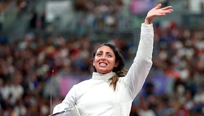 Olympic fencer Nada Hafez reveals she is seven months pregnant