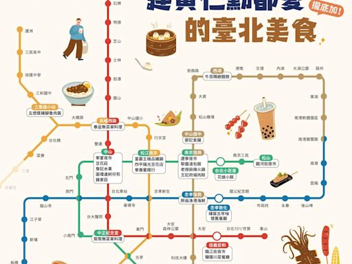 黃仁勳北捷美食地圖快收！跟隨AI教父腳步吃遍台北4夜市、18間餐廳