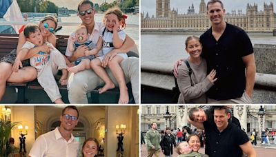 Olympic Champ Shawn Johnson With Husband and Kiddos in Paris