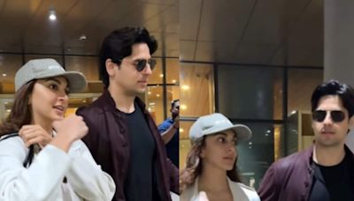 Kiara Advani And Sidharth Malhotra Look Stylish In Casuals As They Return From Italy; Watch Video - News18