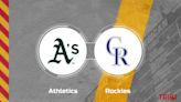 Athletics vs. Rockies Predictions & Picks: Odds, Moneyline - May 21