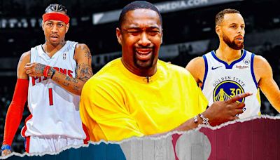 Gilbert Arenas shades Warriors' Stephen Curry anew with wild Allen Iverson contrast